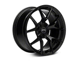 2005-2025 RTR Tech 5 Gloss Black Wheel; Rear Only; 19x10.5; 45mm Offset