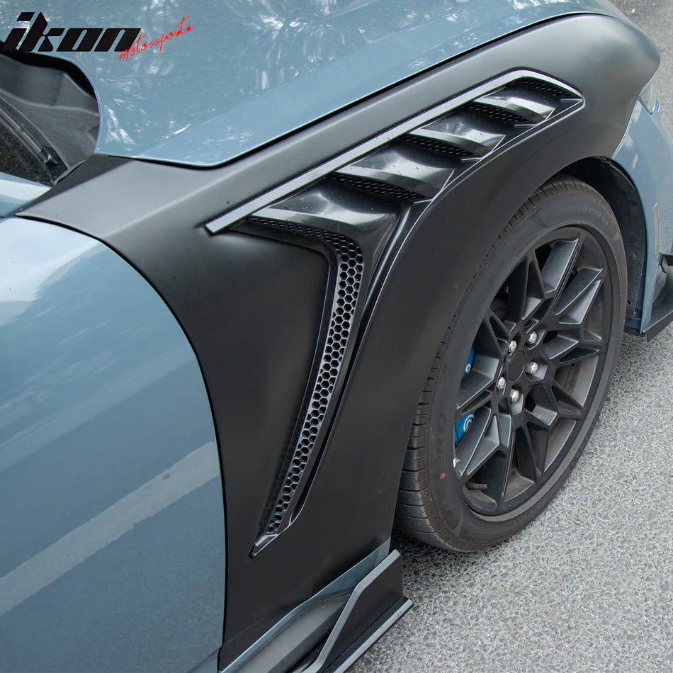 2024-2026 Ford Mustang Aluminum GTD Style Vented Front Fenders
