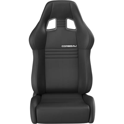 Corbeau A4 Racing Seats Black Cloth Pair