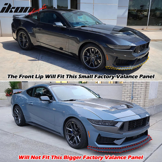 2024-2026 Ford Mustang Dark Horse IKON Front Bumper Lip