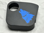 Coolant Tank Cover with Coyote Howling (2024-2025 Mustang)