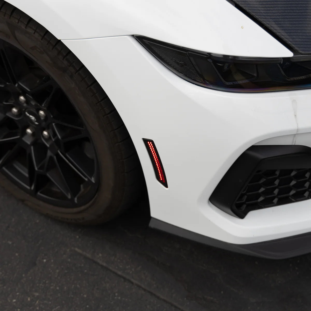 2024-2025 Ford Mustang S650 Smoke LED Side Markers (SET) (Smoked or Clear)