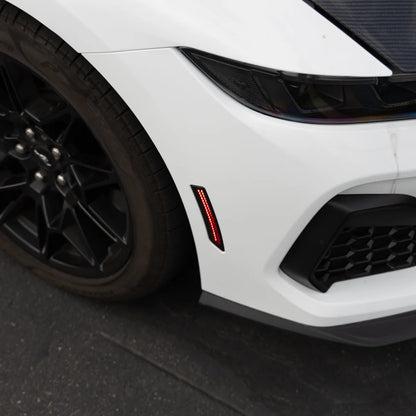 2024-2025 Ford Mustang S650 Smoke LED Side Markers (SET) (Smoked or Clear)