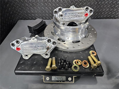 2024-2026 Mustang Direct Bolt on Rear Drag Race Brake - Aerospace Components