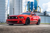 2005-2023 Steeda Mustang Trident Satin Black Staggered Street Wheel Package - 19x10/11