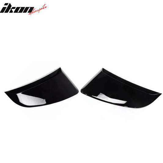 2024-2026 Ford Mustang IKON Style Gloss Black Fender Door Vent ABS