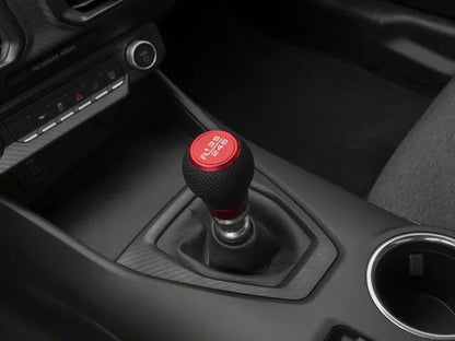 2024-2025 Mustang GT, Dark Horse SpeedForm 6-Speed Shift Knob; Red