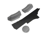 2018-2023 Mustang Fastback, Excluding GT350 & GT500 RTR Spec 5 Wide Body Kit; Unpainted