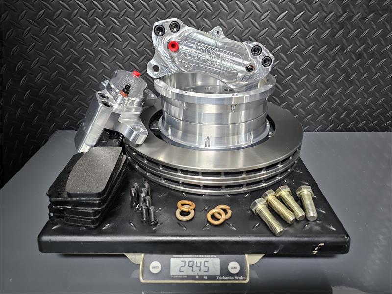 2005-2014 Mustang (Hat Style) Front Street Kit Dimpled and Slotted - Aerospace Components