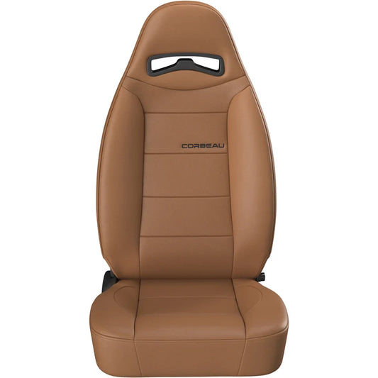 Corbeau Moab Reclining Seats Tan Vinyl Pair