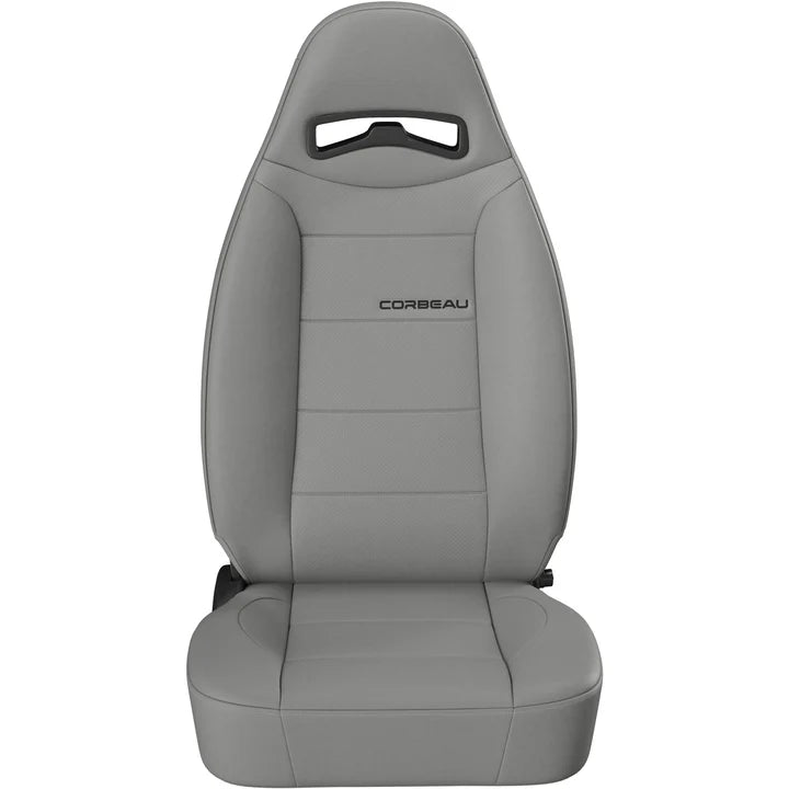 Corbeau Moab Reclining Seats Gray Vinyl Pair