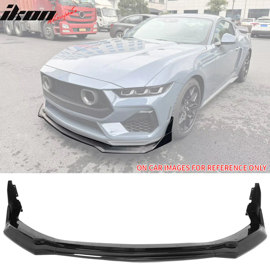 2024-2026 Ford Mustang Front Bumper Lip 5PC Chin Spoiler