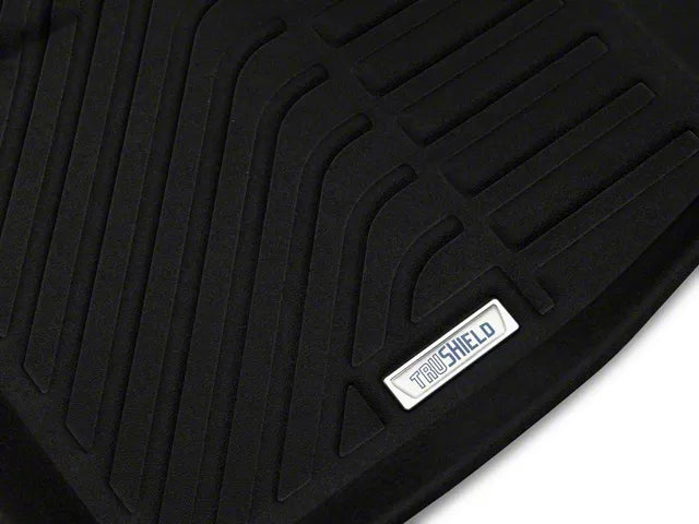 2015-2025 Mustang TruShield Precision Molded Front Floor Liners; Black