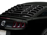 2005-2014 MP Concepts Rear Window Louvers; Gloss Black