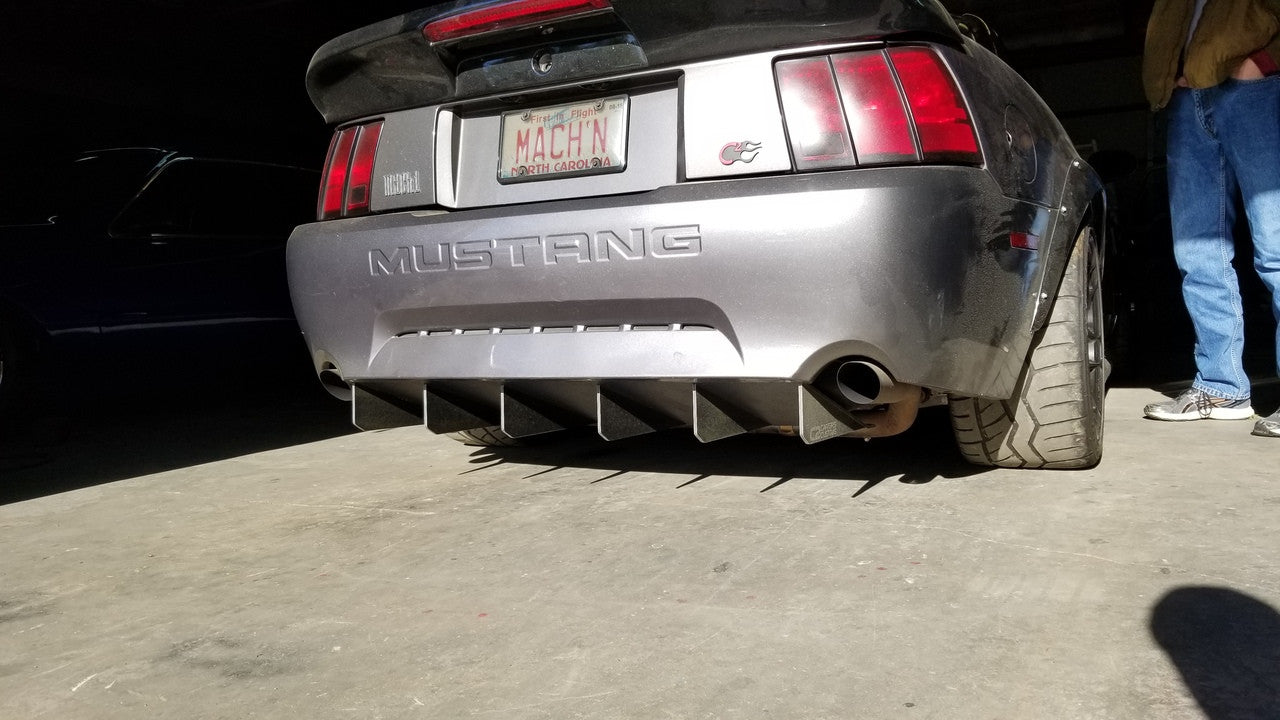 Carter's Customs 1999-2004 GT/ Mach 1 / V6/ 1999-01 Cobra Rear Diffuser