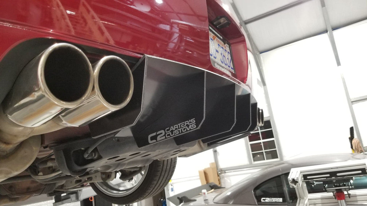 Carter's Customs 2005-2014California Special/GT500 Rear Diffuser Street
