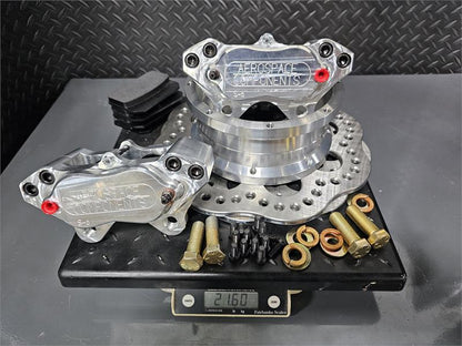 2024-2026 Mustang Direct Bolt on Rear Pro-Lite Drag Race Brake - Aerospace Components