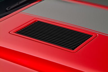 2010-2012 Mustang Cervinis Type 4 Ram Air Hood w/ Billet Heat Extractors