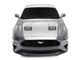 2018-2023 Mustang Roush Hood Heat Extractors; Gloss Black