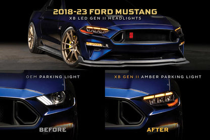2018-2023 Mustang Morimoto XB LED Headlights - GEN II
