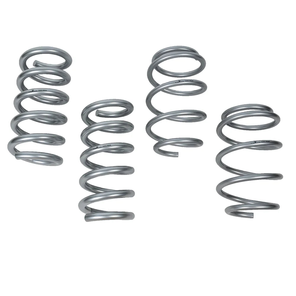 2015-2023 Mustang J&M Sport Springs - Minimal Drop, Chrome Silicon Steel