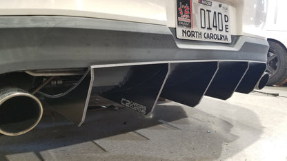 Carter's Customs 2005-2014 California Special/GT500 Rear Diffuser Race