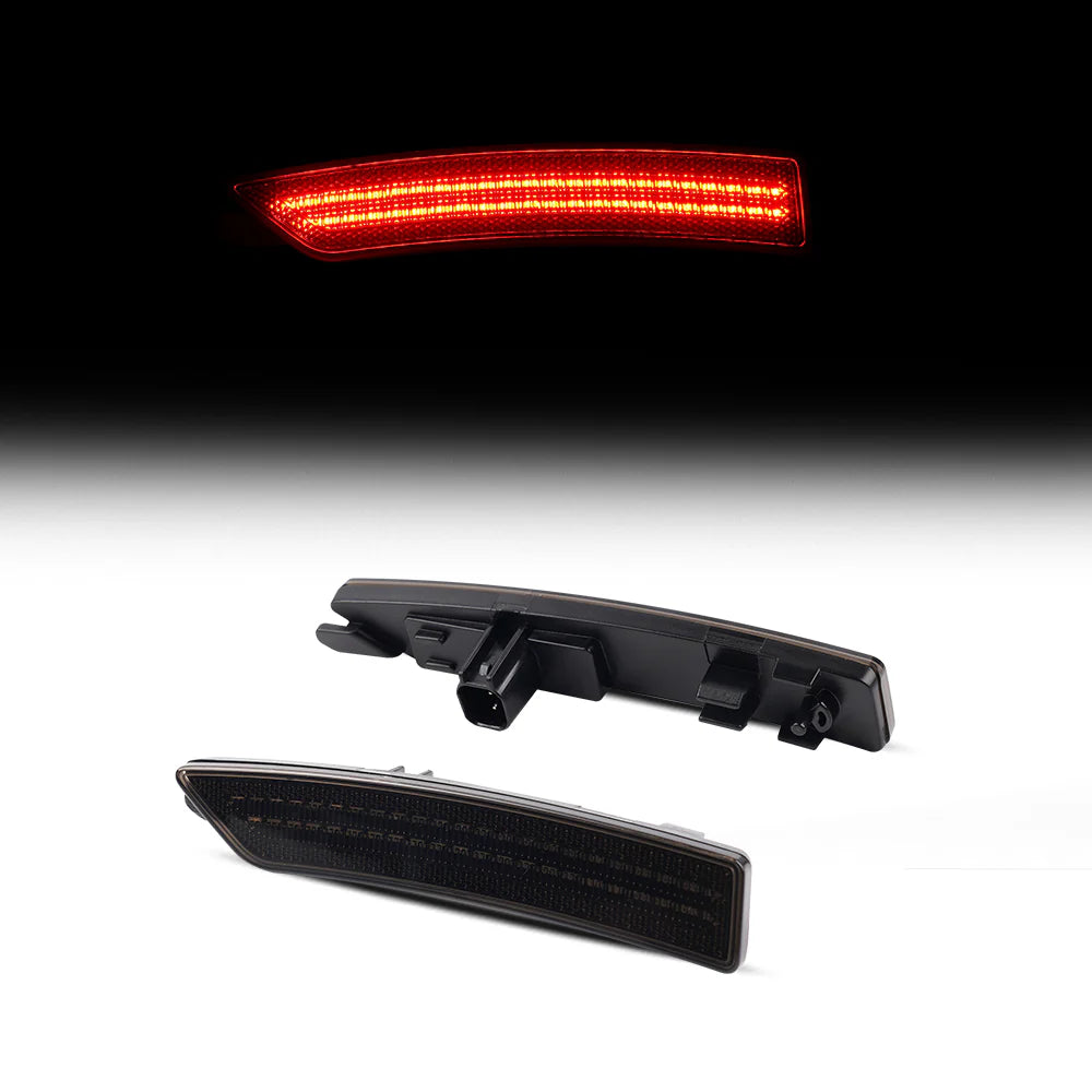 2024-2025 Ford Mustang S650 Smoke LED Side Markers (SET) (Smoked or Clear)