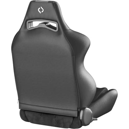 Corbeau LG1 Wide Racing Seats Black Suede Pair