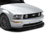 2005-2009 DR Style Front Bumper Lip Splitter; Textured Black