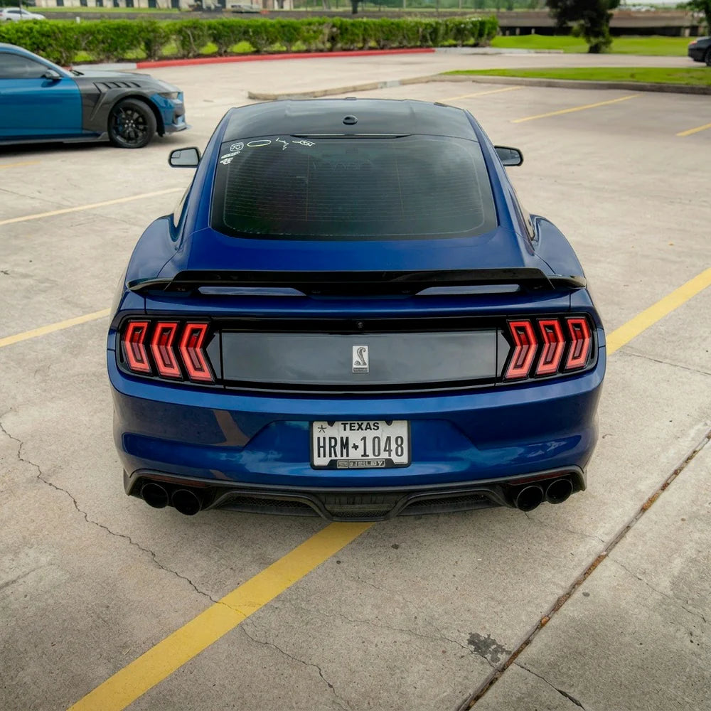 2015-2023 Mustang S550 Heritage-X™ Taillights Amber Turn Signal Sequential w/ Animation