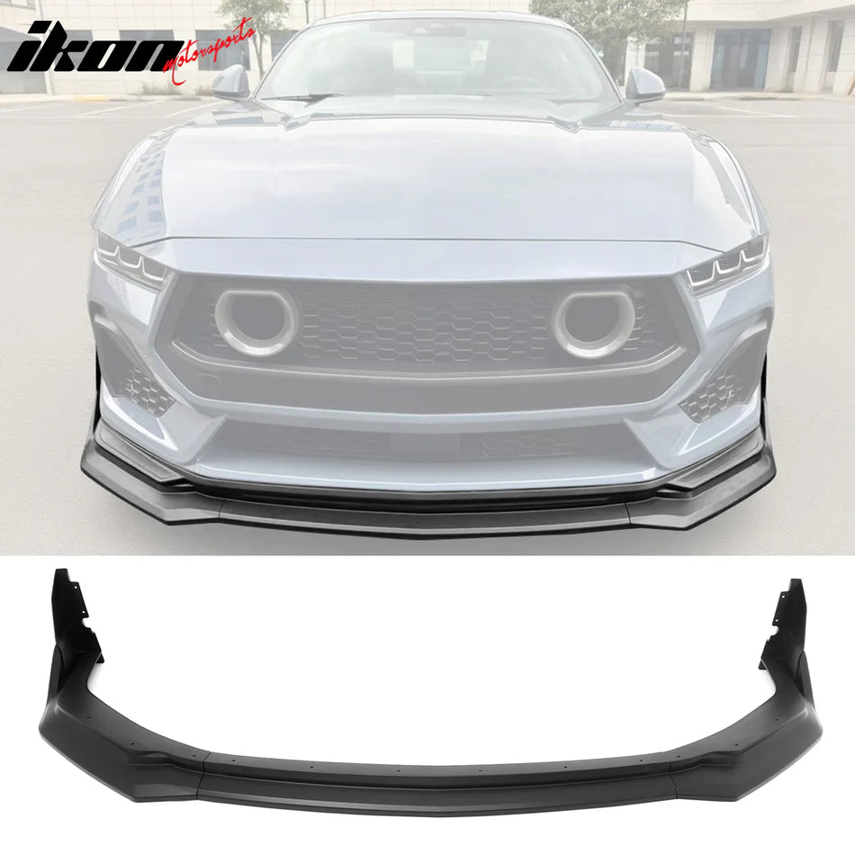 2024-2026 Ford Mustang Front Bumper Lip 5PC Chin Spoiler