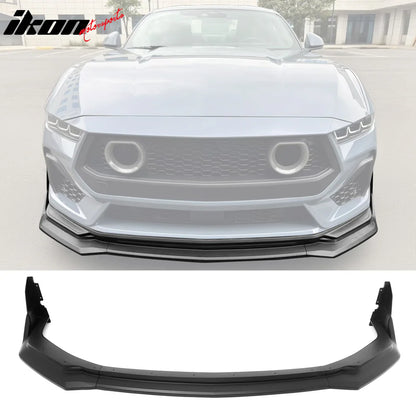 2024-2026 Ford Mustang Front Bumper Lip 5PC Chin Spoiler