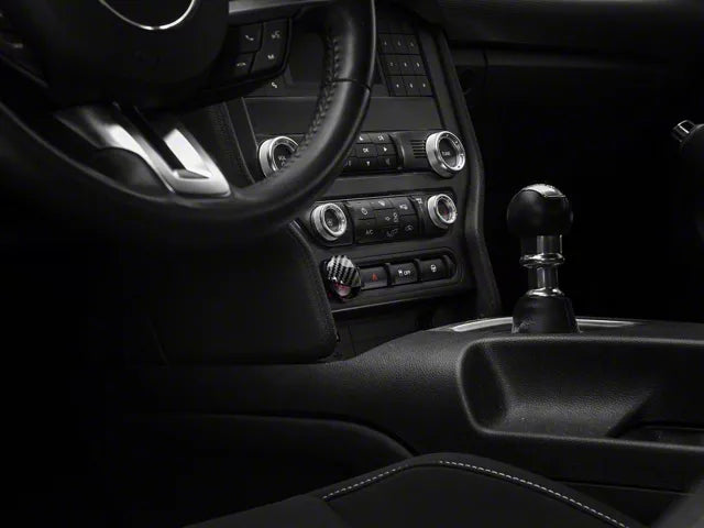 2015-2023 Mustang SpeedForm Start Button Cover; Carbon Fiber