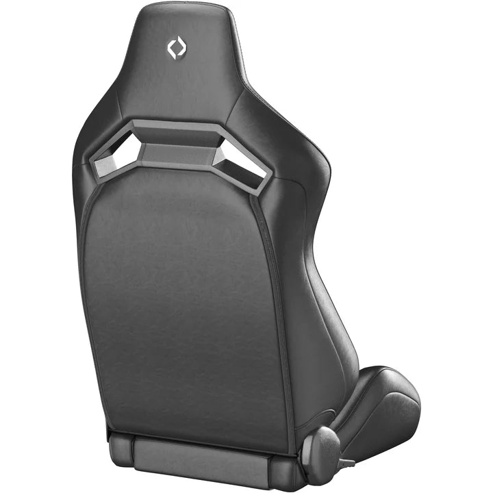 Corbeau Sportline RRX Reclining Seats Black Vinyl/Black HD Vinyl Pair