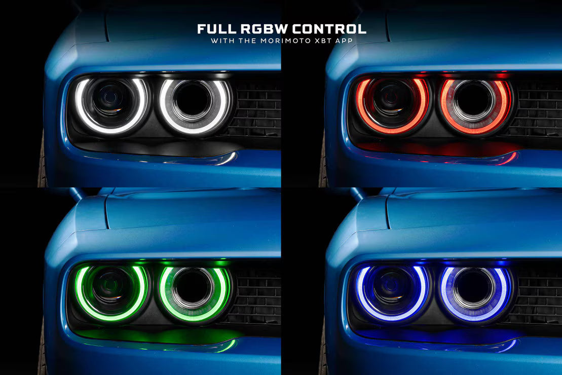 2015-2023 Dodge Challenger Morimoto XRGB LED Headlights