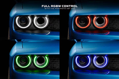 2015-2023 Dodge Challenger Morimoto XRGB LED Headlights