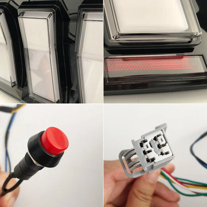 2005-2009 Mustang S650 Euro Style Taillights - RGB