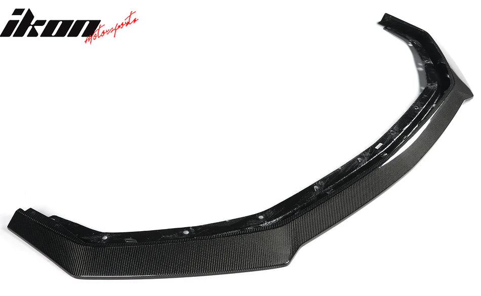 2024-2026 Ford Mustang Carbon Fiber Ikon Front Bumper Lip