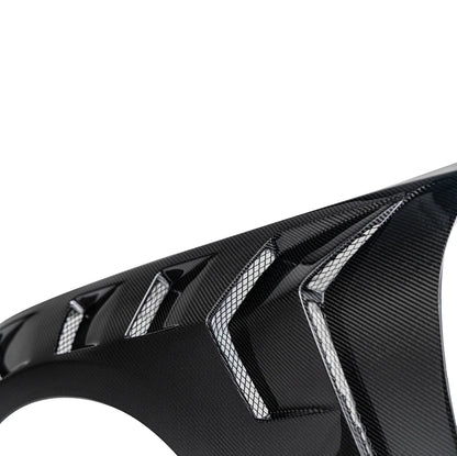 2024-2025 Mustang S650 Type-LM Gloss Carbon Fiber Fenders