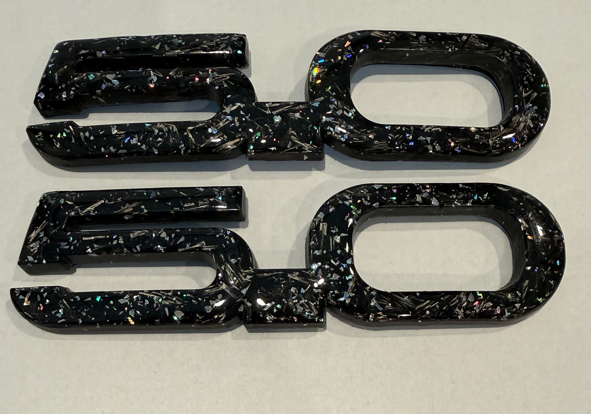 Mustang Carbon Fiber Forged Emblems