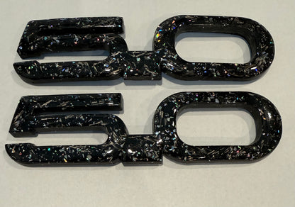 Mustang Carbon Fiber Forged Emblems