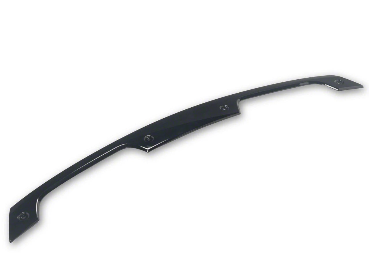 2024-2026 MP Concepts GT500 Style Rear Spoiler with Wicker Bill; Gloss Black