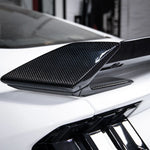 2024-2026 Mustang S650 Dark Horse Rear Spoiler Gloss Carbon Fiber 2pcs