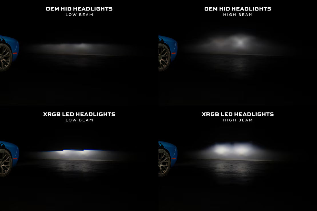 2015-2023 Dodge Challenger Morimoto XRGB LED Headlights