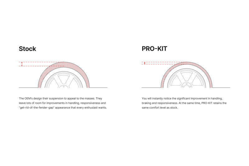 Eibach Pro-Kit for 83-93 Ford Mustang Convertible FOX V8 5.0L