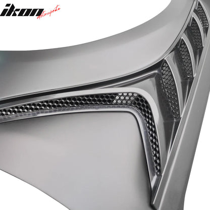2024-2026 Ford Mustang Aluminum GTD Style Vented Front Fenders
