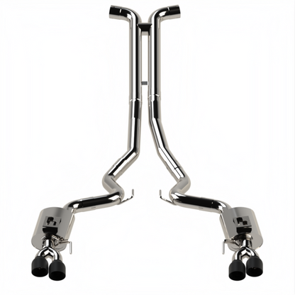 Kooks 2018+ Mustang 5.0L 4V Convertible/Coupe Cat-back Exhaust Connect to OEM Connection Point