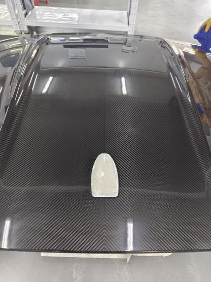 Carbon Fiber Roof 2024 Mustang dry carbon roof panel
