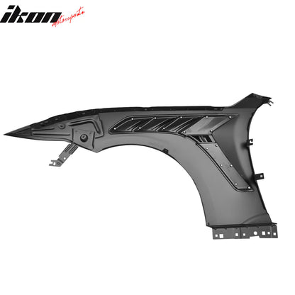 2024-2026 Ford Mustang Aluminum GTD Style Vented Front Fenders
