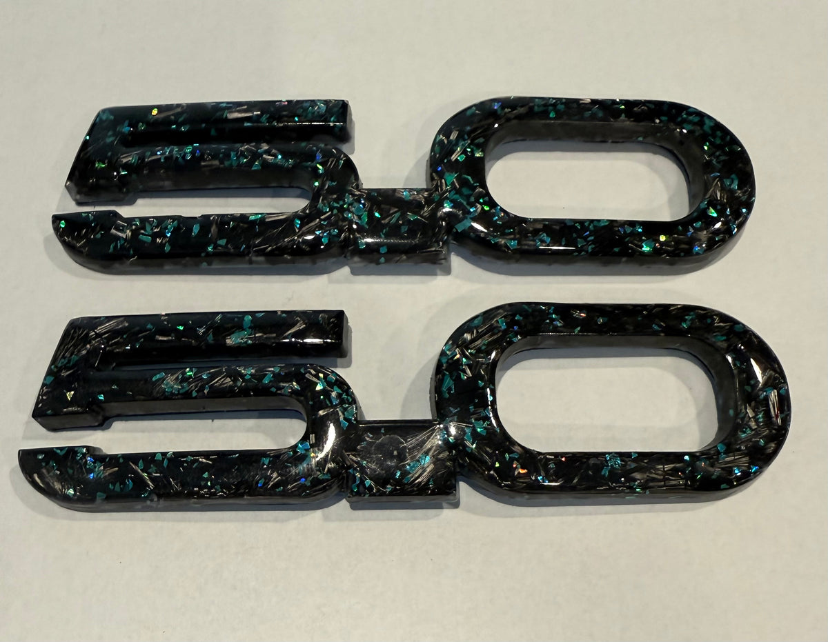 Mustang Carbon Fiber Forged Emblems